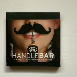 Mustache Handlebar bottle opener